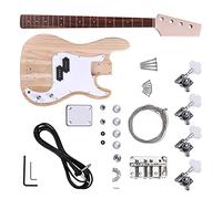 kit de guitarra electrica sin terminar Kit De Guitarra DIY Con Golpeador De Cuerpo Mástil De Guitarra De Arce Y Palisandro Construye Tu Propia Guitarra Eléctrica Kit de guitarra eléctrica