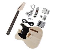 kit de guitarra electrica sin terminar Kits De Guitarra Eléctrica Sin Terminar DIY De 38 Pulgadas, Instrumento Musical De Cuerpo De Tilo, Guitarra Con Todos Los Accesorios Kit de guitarra eléctrica (