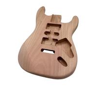Kit De Guitarra Un Trozo De Madera De Caoba Para Hacer Accesorios De Barril De Guitarra Con Orificio Para Pastilla HSH