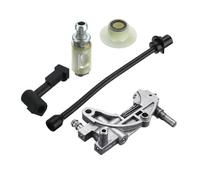 Kit de gusano línea manguera tubo filtro bomba aceite for repuestos motosierra 25CC 2500 M15 22