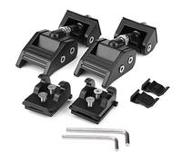 Kit de hebilla de soporte de bloqueo de pestillos para capó apto para JK Unlimited 2007-2017