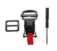 Kit de Hebillas liberación rápida para Casco Fácil abrochar y liberar Adecuado Various Cascos Motocicleta Deportivos integrales 3 4 Medios