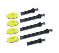 Kit de Hebillas O'Neal Rider Pro Neón/Amarillo/Negro Neón,Amarillo,Negro