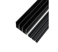 Kit de herrajes for puerta corredera de 3 rieles, armario de aluminio, rodillos de cierre suave, ajustables, for armarios y separadores de ambientes.(110cm/43.3in)