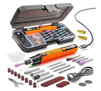 Kit de herramienta giratoria inalámbrico - 6 velocidades, recargable, con luz | Para reparación electrónica, creación artística, fabricación de joyas, trabajos manuales, restauración de trabajos