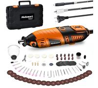 Kit de Herramienta Rotativa,200W Multiherramienta Mini Amoladora Eléctrica