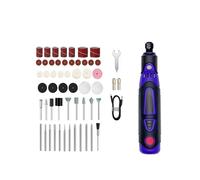 Kit de Herramienta Rotativa Inalámbrica de 3,6 V, Recargable, Multiusos, Amoladora, Carga Tipo C para Pulir, Lijar y Grabar
