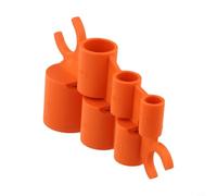Kit de herramientas 6 en 1 para medidor de profundidad y desbarbado de tuberías, para accesorios de ajuste a presión de 1/4 a 1 pulgada, herramienta de medición y extracción de plástico ABS, para
