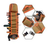Kit de herramientas, Cinturón de herramientas versátil for electricistas, carpinteros y trabajadores la construcción. Riñonera multibolsillos. Práctica bolsa for