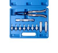 Kit de herramientas de 11 alicates para quitar sellos de vástago de válvula e instalador