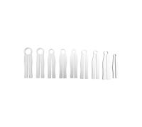 Kit de Herramientas de Abrazadera de Llave de ReparacióN de EliminacióN de 9 Piezas Llave de Anillo de Enchufe de Flash para Serie M