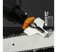 Kit de herramientas de afilador de motosierra compatible con amoladora eléctrica con cabezales de pulido