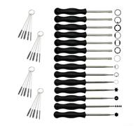 Kit de herramientas de ajuste de carburador, 18 piezas para soplador de motosierra, juego de destornilladores de precisión con estuche