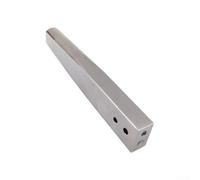 Kit de herramientas de ajuste de remache de doble tapa con tachuelas de acero inoxidable para proyectos de manualidades de cuero, incluye punzón y base para remaches de 6 mm, 8 mm, 10 mm en la ropa