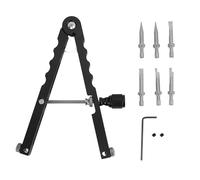 Kit de Herramientas de Apertura de Lente en Forma de V con 3 Tipos de Puntas, Llave de Llave de reparación de Lentes de Lente de 10-90 mm, brújula de Lente de cámara de cámara