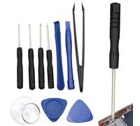 Kit de herramientas de apertura de teléfono con destornilladores, palanca para barras y pinzas para reparar dispositivos digitales compatibles con iPhone, computadora