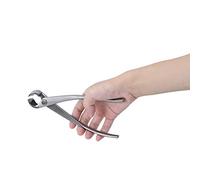 Kit de herramientas de bonsái de 180 mm, cortador de perilla de acero inoxidable, cizalla de bola, cortador de ramas cóncavas de bonsái, herramientas de jardinería