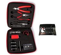 Kit de herramientas de bricolaje Bobina de plantilla, medidor de ohmios, alicates de diagonales, tijeras, destornillador, pinzas de cerámica/codo, alambre