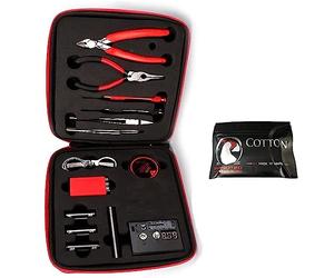 Kit de herramientas de bricolaje Bobina de plantilla, medidor de ohmios, alicates de diagonales, tijeras, destornillador, pinzas de cerámica/codo, alambre
