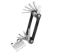 Kit de herramientas de ciclismo, herramientas de reparación de bicicletas multifunción - equipo portátil para camping, senderismo, mantenimiento en casa y viajes