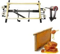 Kit de herramientas de colmena con soportes de marco de miel y herramientas de encordado para apicultura doméstica y comercial, esencial para el éxito del colmena