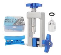 Kit De Herramientas De Corte De Líneas Freno Para Bicicl, Herramienta De Inserción De Controlador De Aguja Herramienta De Inserción De Ajuste De Manguera De Freno De Disco Hidráulico Para Bicicleta