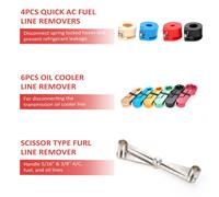 Kit de herramientas de desconexión rápida Master de 22 piezas para combustibles y transmisiones, color