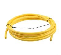 Kit de herramientas de doblado de tubos de cobre integrado, tira dobladora de instalación de aire acondicionado de plástico PE para tubos de 1/4 3/8 1/2 5/8 pulgadas para HVAC (amarillo)