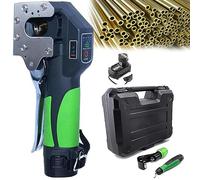 Kit de herramientas de ensanchamiento eléctrico, cortador de tuberías inalámbrico y desbarbador para reparaciones de fontanería y HVAC, ideal para tuberías de metal blando