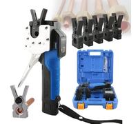 Kit de herramientas de ensanchamiento eléctrico, portabrocas esenciales y expansor excéntrico para trabajos de tubos de cobre y aluminio