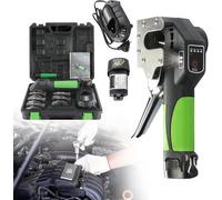 Kit de herramientas de ensanchamiento inalámbrico, expansor automático de tuberías de 1/10.2 cm-3/10.2 cm, herramienta de ensanchamiento excéntrico de 45° para tubos de cobre suave, aluminio y latón