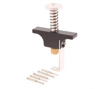 Kit de herramientas de extracción de hélice de aleación de aluminio con 5 tamaños de pasadores eyectores para RC FPV Racing Mini Drones BetaFPV Air65 Air75 Modelos ligeros 43g (negro)