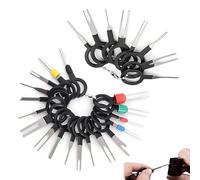 Kit de Herramientas de Extracción de Terminales, 26 Piezas Herramientas de Eliminacion de Terminales Kit, Extractor de Pin de Conector Crimpado Cableado Cable Electrico para Reparación