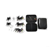 Kit de herramientas de extracción de terminales de 60 piezas para coche, conector de coche, extractor Depinning con caja de almacenamiento y herramientas manuales de plástico