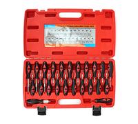 Kit de herramientas de liberación de terminales de 23 piezas, kit de herramientas extractor de removedor de pines de conector, herramienta de eliminación de terminales de cable, uso automotriz Univers