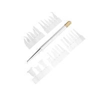Kit de herramientas de mantenimiento móvil con hoja de aire fino para reparación de demolición de CPU con Chip BGA, 27 cuchillas y 1 mango para reparación de placa base