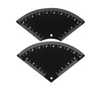 Kit de herramientas de mapeo de cejas fácil para mapas de cejas, plantilla de microblading, regla de modelado, 1 minuto de guía de dibujo rápido, guía de dibujo reutilizable para mujeres y hombres