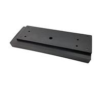 Kit de herramientas de montaje de suelos laminados con 20 espaciadores y barra de tracción mejorada para instalación de suelos de madera dura de vinilo laminado, bloque de roscado negro