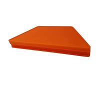Kit de herramientas de montaje de suelos laminados con 20 espaciadores y barra de tracción mejorada para instalación de suelos de madera dura de vinilo laminado, bloque de roscado naranja
