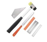 Kit De Herramientas De Nivelación De Traste De Guitarra, Protector De Diapasón De Molienda De Acero Inoxidable, Conjunto De Herramientas De Reparación, Accesorios Para Guitarra (Color : D)