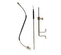 Kit de herramientas de poste de sonido de violín, juego de luthier de latón, con ajustador de medidor para reparación y ajuste, 4.7-9.4 pulgadas