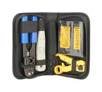 Kit de herramientas de red DeLock 86105 con comprobador y accesorios
