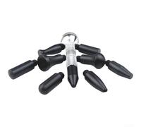 Kit de herramientas de reparación de abolladuras de metal para paneles de carrocería de coche, 1 par de bolígrafos de nivelación y gancho para tareas eficientes de eliminación de abolladuras y