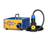 Kit de herramientas de reparación de abolladuras sin pintura de 1380 W, sistema de calefacción digital para reparación de abolladuras de coche