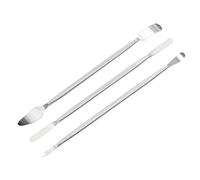 Kit de herramientas de reparación de apertura de palanca de metal Spudger, kit de herramientas de reparación profesional, kits de reparación de barra de palanca portátil de 3 piezas | Juego de paletas
