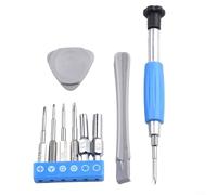 Kit de herramientas de reparación de consola de juegos de 10 piezas con destornilladores TRI-WING Y0/Y1.5, 3.8/4.5mm y T8 para Nintendo Switch, 3DS, para WII, NES, SNES, PS3, Xbox