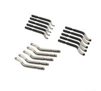 Kit de herramientas de reparación de metal con mango de 15 piezas con 43 mm y 47 mm para HSS giratorio para madera, plástico, aluminio, cobre y acero inoxidable