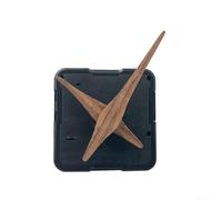 Kit de herramientas de reparación de movimiento de reloj con puntero de punta redonda de madera, juego de piezas con funcionamiento silencioso y control de tiempo preciso (madera de 22 mandatos)