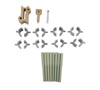 Kit de herramientas de reparación de tuberías PPR para fugas de agua caliente, fijación rápida para tuberías de polietileno PPR - No necesita demolición de pared - Juego de 8 piezas con extractor (C)