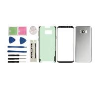 Kit de herramientas de reparación para la parte trasera de cristal del Samsung Galaxy S8, fácil instalación con manual de instrucciones paso a